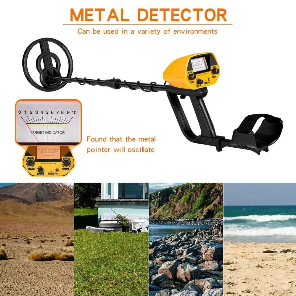MD-5090 Metal Detector Detection Instrument Underground Gold Hunter Treasure Digger