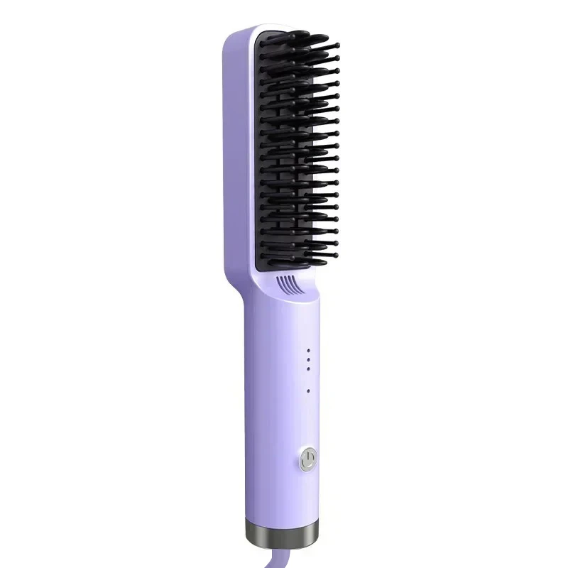 Professional Hair Straightener Straightening Brush Hair Comb Hair Straightener Tools Portable Curling Iron For Home Travel 6
