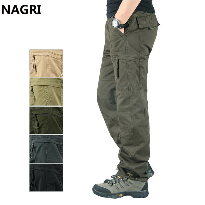 Men Army Trousers Pockets Cargo Military Pants Mens Mens Cargo Pants Pockets Army Casual