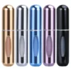 5/8ml Refillable Perfume Spray Atomizer Aluminum Perfume Spray Scent Pump Perfume Atomizer Refillable Mini Bottle for Travel 2