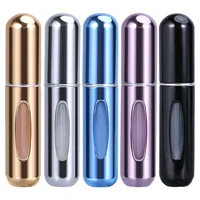5/8ml Refillable Perfume Spray Atomizer Aluminum Perfume Spray Scent Pump Perfume Atomizer Refillable Mini Bottle for Travel 2