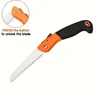 1pc Folding Pruning Saw Multi-purpose Gardening Folding Pruning Tools Outdoor Folding Saw For Logging Gardening Woodworking 3