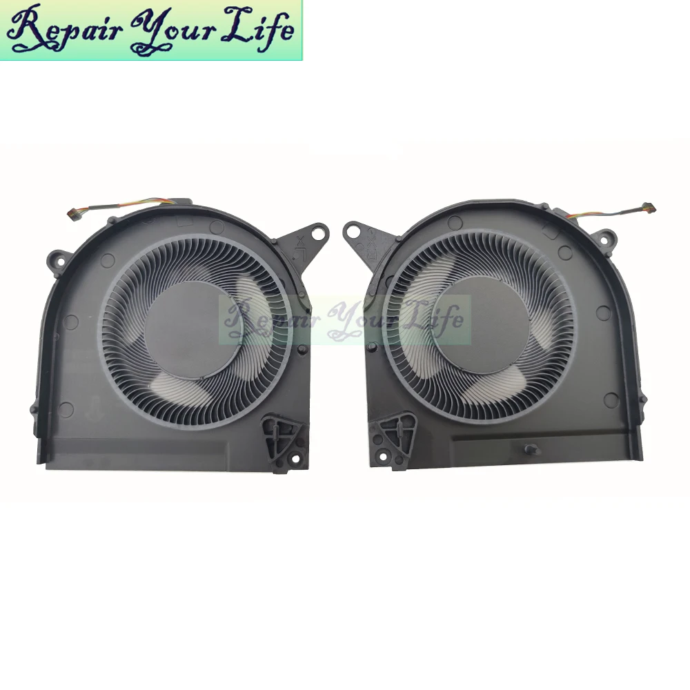 Laptop CPU GPU Fan Cooler For Lenovo Legion S7-15ACH6 82K8 Cooling Radiator 5F10S13971 5F10S13972 DFSCL12E16486L FNR5 FNR6 12V