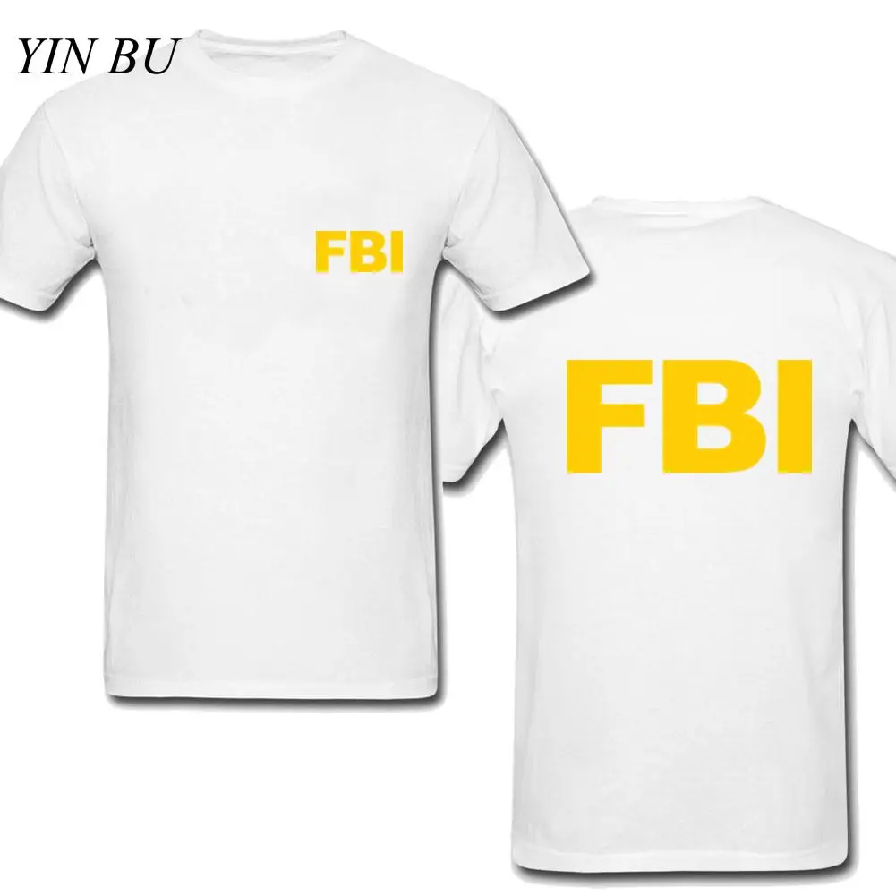 Men's Fbi United States T-shirt Fbi Shield Camiseta Masculina Pigs Men's  Harajuku Tshirts Male Black Oversized T-shirts 3xl - T-shirts - AliExpress