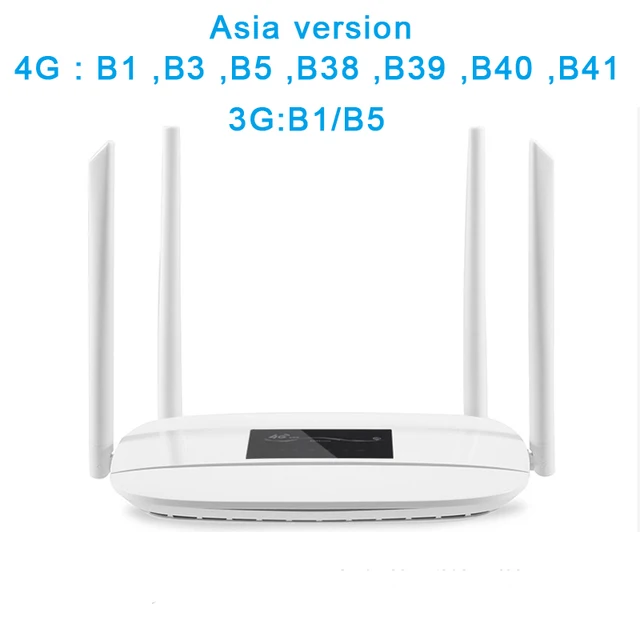 4g Wifi Router 4g Lte Cpe Sim Card Wifi Router 300m Cat4 32 Wifi Users  Router Rj45 Wan Lan Indoor Lte Cpe Wireless Router - Routers - AliExpress
