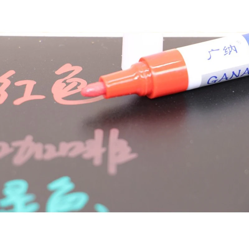 1 Piece Car Paint Pen Waterproof Car Wheel Tire Oily Painting Mark Pen Auto Rubber Tyre Tread CD Metal Permanent Paint Marker