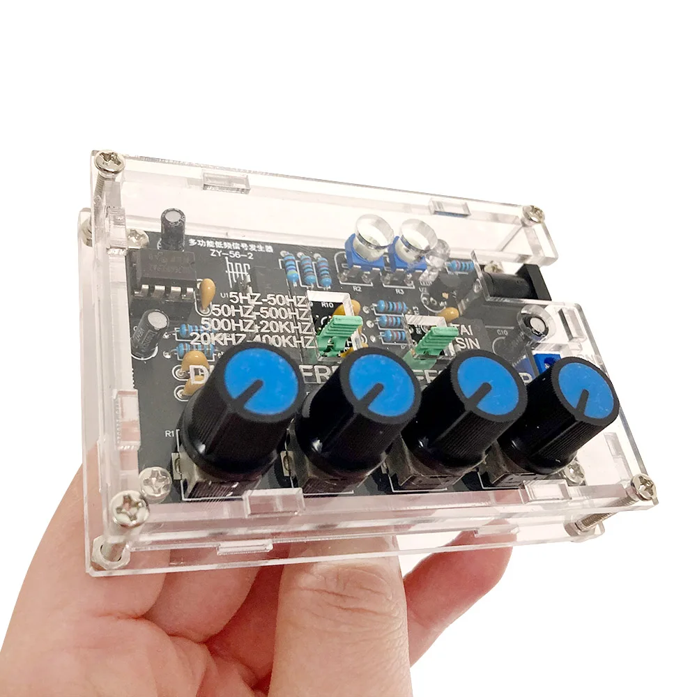 Description Picture 4 of itemICL8038 Monolithic Function Signal Generator Module Sine Square Triangle Signal Generators DIY Welding Practice Kit