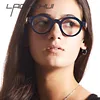 Retro Round Frame Myopia Glasses for Men Anti Blue Light Optical Eyewear Reading Eyeglasses Diopter 0~-600 Can Be Customizable 2