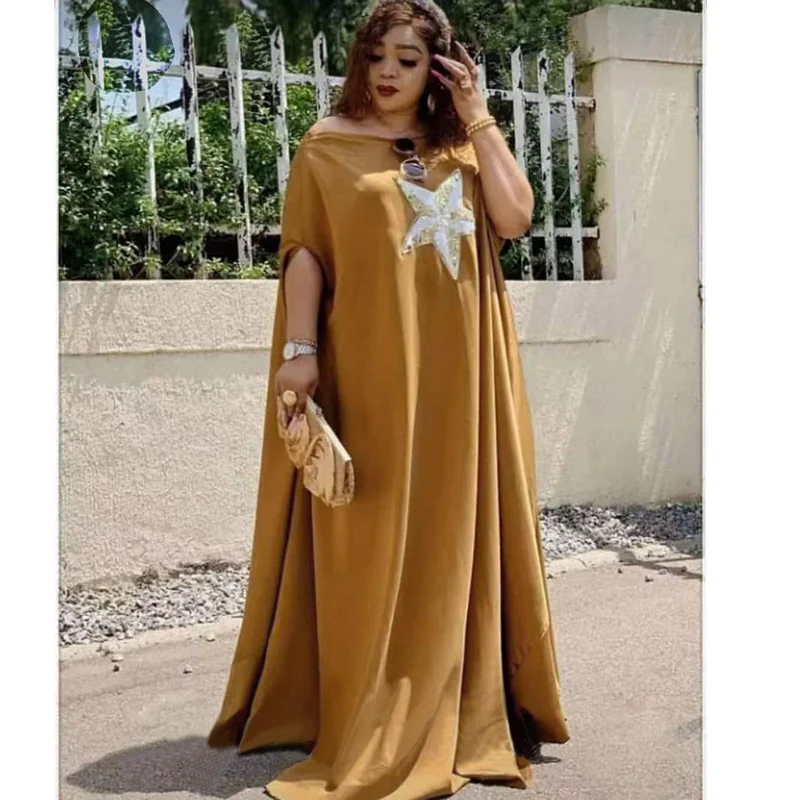 

Plus Size African Print Long Dress For Women Wedding Party Dress Evening Gowns Traditional Dashiki Clothing Kaftan Robe