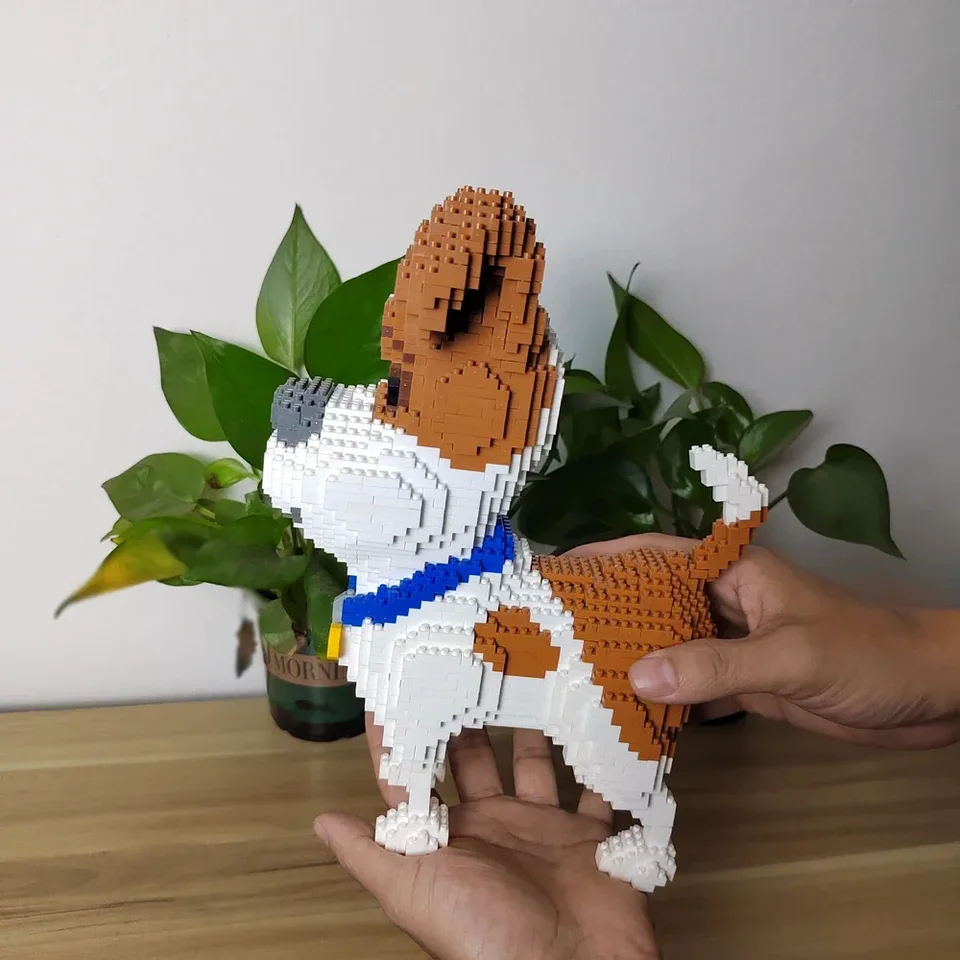 Micro Bausteine Set Für Erwachsene - 3D Puzzle Hunde Nano Blocks DIY Spielzeug