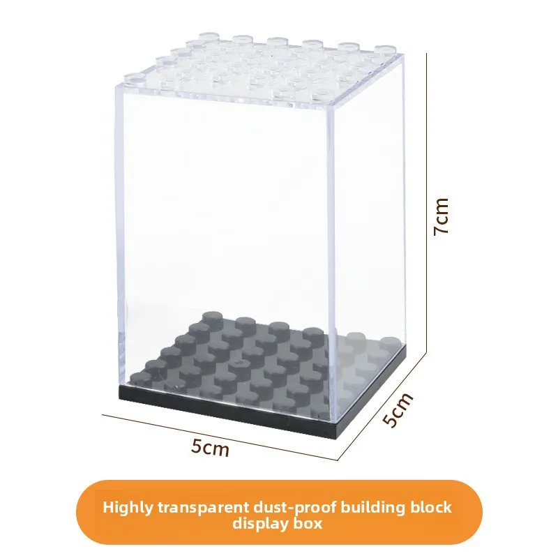 Premium Transparent Display Case with Detachable Steps – Dustproof Storage for Collectibles & Accessories