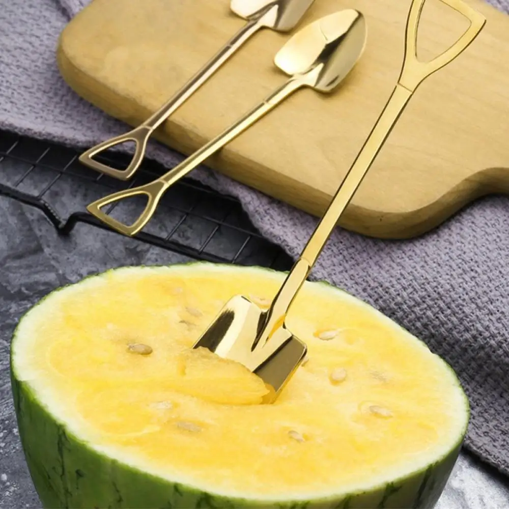 (Spring Sale-save 50% Off) Stainless Steel Shovel Spoon, Fork For Free Gift
