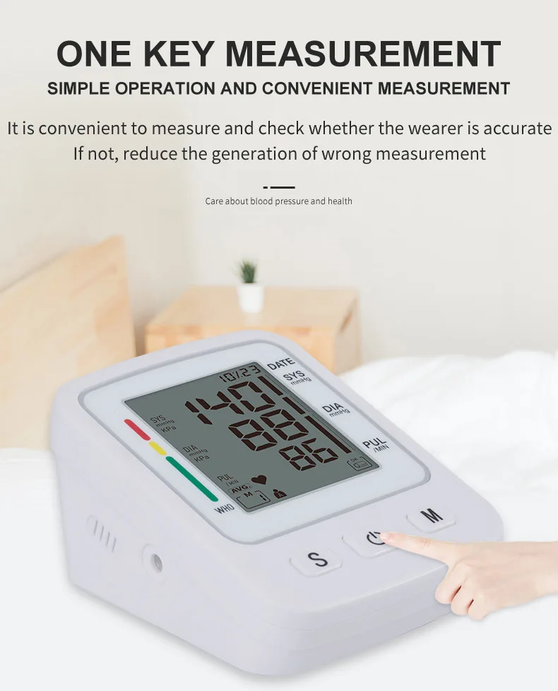 Portable Medical Automatic Upper Arm BP Control Machine For Home