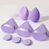 12Pcs Makeup Sponge Blender Beauty Egg Foundation Sponges Cosmetic Powder Puff Spa Headband Wristband Make Up Tools Accessories 3