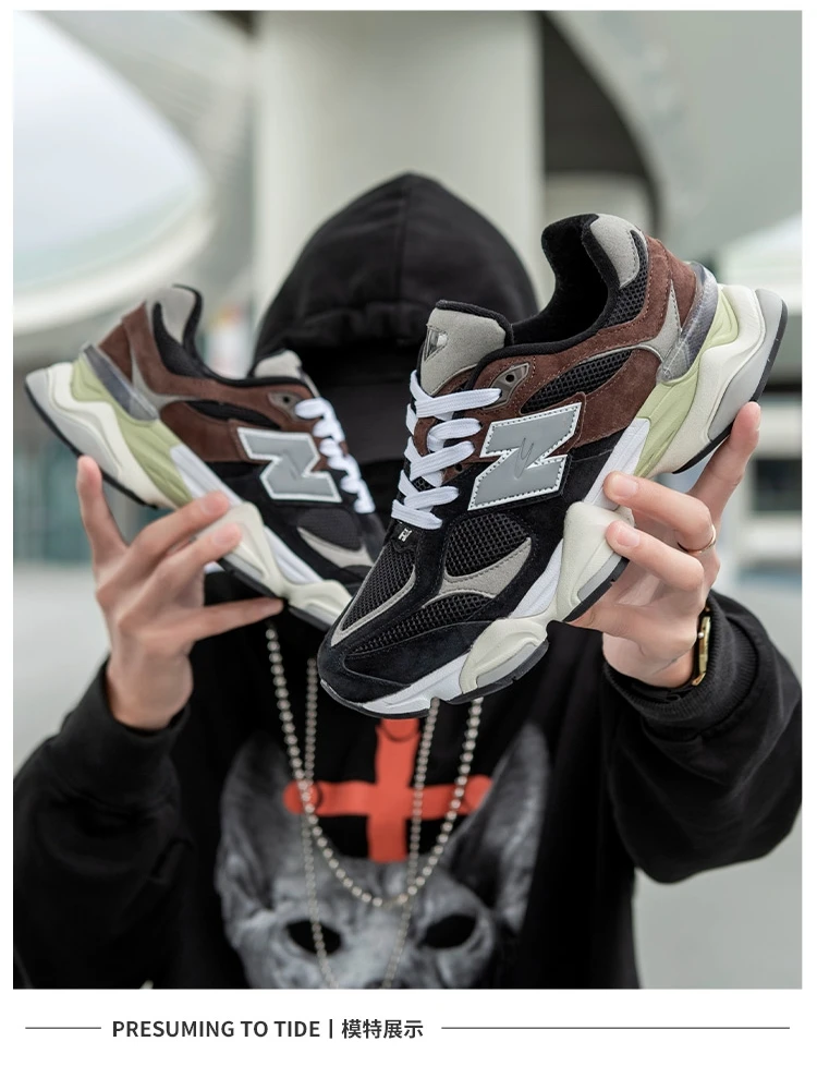 Retro Dad Shoes Couple's Summer Breathable Jogging Shoes