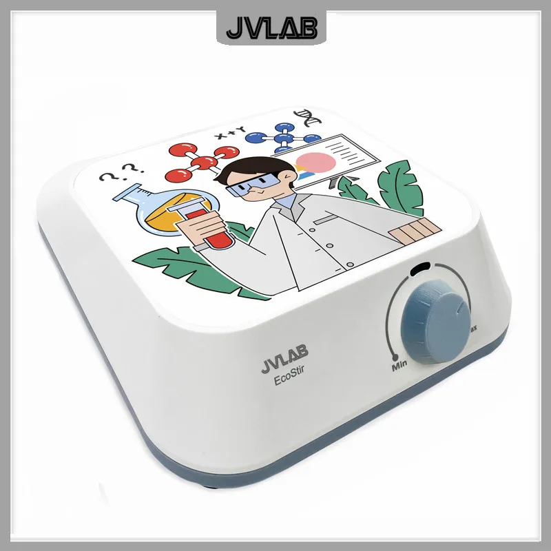 Magnetic Stirrer EcoStir Square Work Plate 120 x 115mm Lab Square Plate Magnetic Stirrer Max. Stirring Quantity 1.5 L