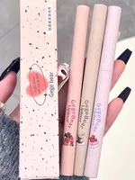 Light sweet and soft fog lipliner outlines the lip shape, lasting, not easy to fade, not take off makeup, nude pink lip liner 1