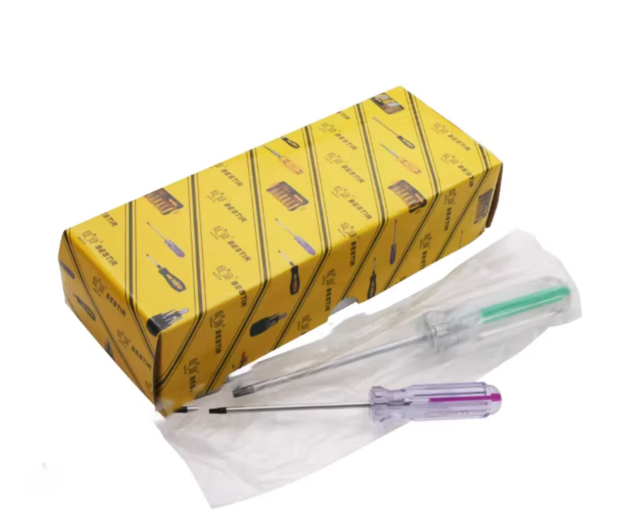 BESTIR Werkzeug transparenter Torx-Steckschlüsselschraubendreher T5 T6 T7 T8 T9 T10 T15 T20 T25 T27 T30 T40 Chrom-Vanadium-Stahl Nr. 37305 – Detail 11