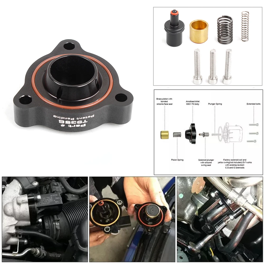 Turbocharged Electronic Pressure Release Valve Base for BMW X3 Car Modified BOV033 turbo blow off valve