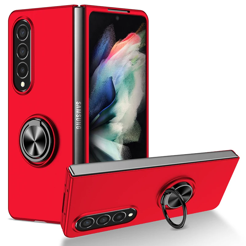 Ultimate Magnetic Ring Kickstand Armor Phone Cover