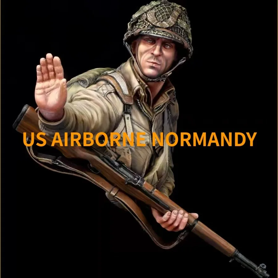 1:10 figurine buste en résine soldat militaire ww2 guerre