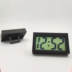 Electronic Clock Auto Dashboard Stick-On Mini Clock Car Truck Interior Ornaments Drop shipping
