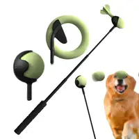 Dog Toys Throwing Pole Pet Throwing Stick Hand Throwing Ball Toys Pet Tennis Launcher Pole Outdoor Training Toys Pet Supplies 1