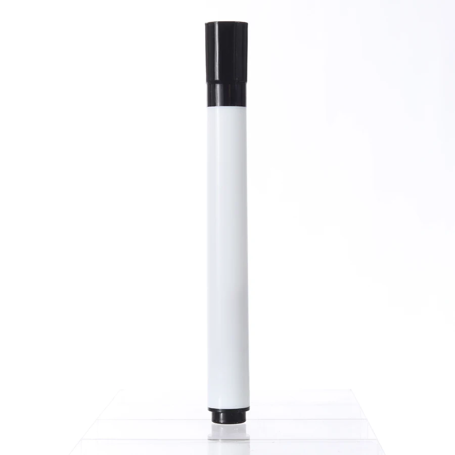 미니 드라이 지우기 마커, 지우개 캡 포함, 블랙, 화이트 보드, 사무실 학교 용품, 5 개, 10 개