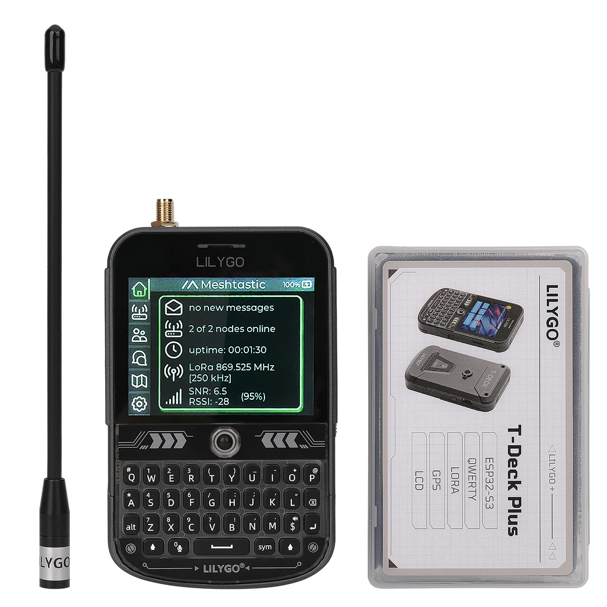 ตัวเลือกสินค้า บอร์ดพัฒนา IoT รุ่น T-Deck Plus รองรับ LoRa หลายความถี่