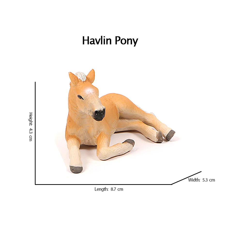 Horse Figurines Farm Animal Toy Set – Children's Gift Collection