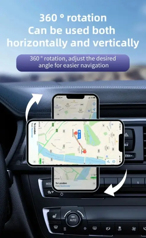 Car Air Vnt Phone Holder 15W Magnetic Wireless Charger Stand For Magsafe iPhone 17 16 15 14 13 12 Pro Max Fast Charging Station - Image 5