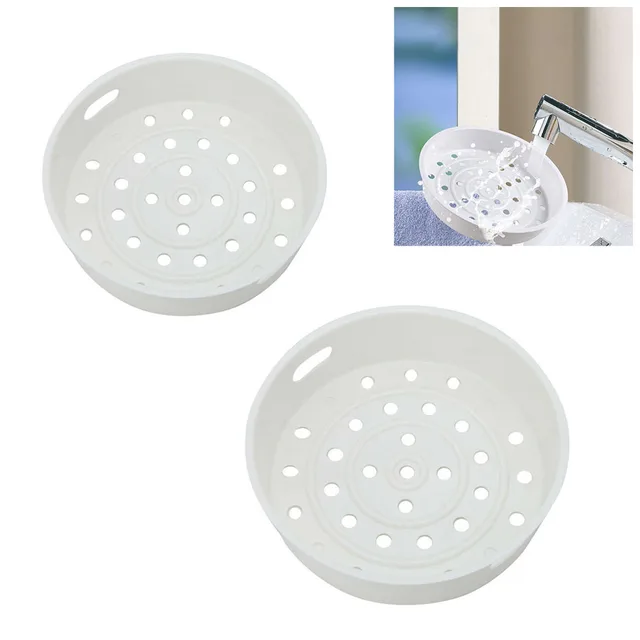 1pc Steamer Baskets Food Grade Plastic Steaming Rack Applicable Rice Cooker Steamer Rack Steamer Grid Kitchen Cookware 5