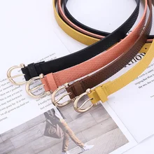 

Personalized Straw Mat Decorative Versatile Fashion Dress Women's Belt All-match