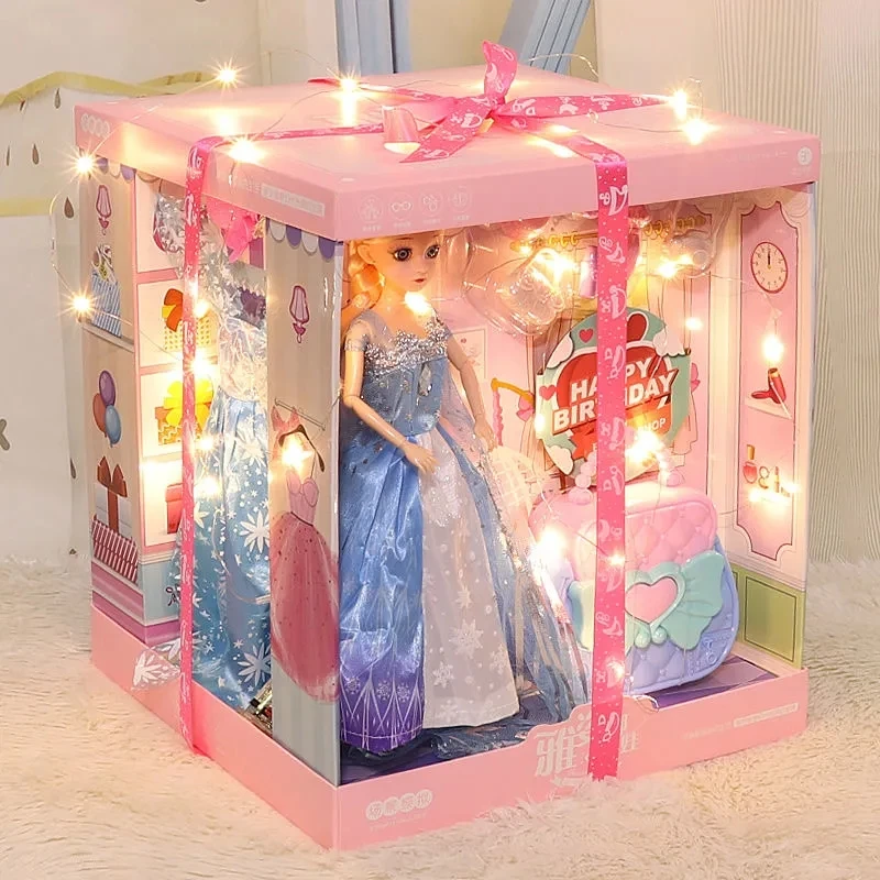 

Doll toys, girls, children's family toys, girls' birthday and new year gifts, 6-year-old, 5-year-old gift box