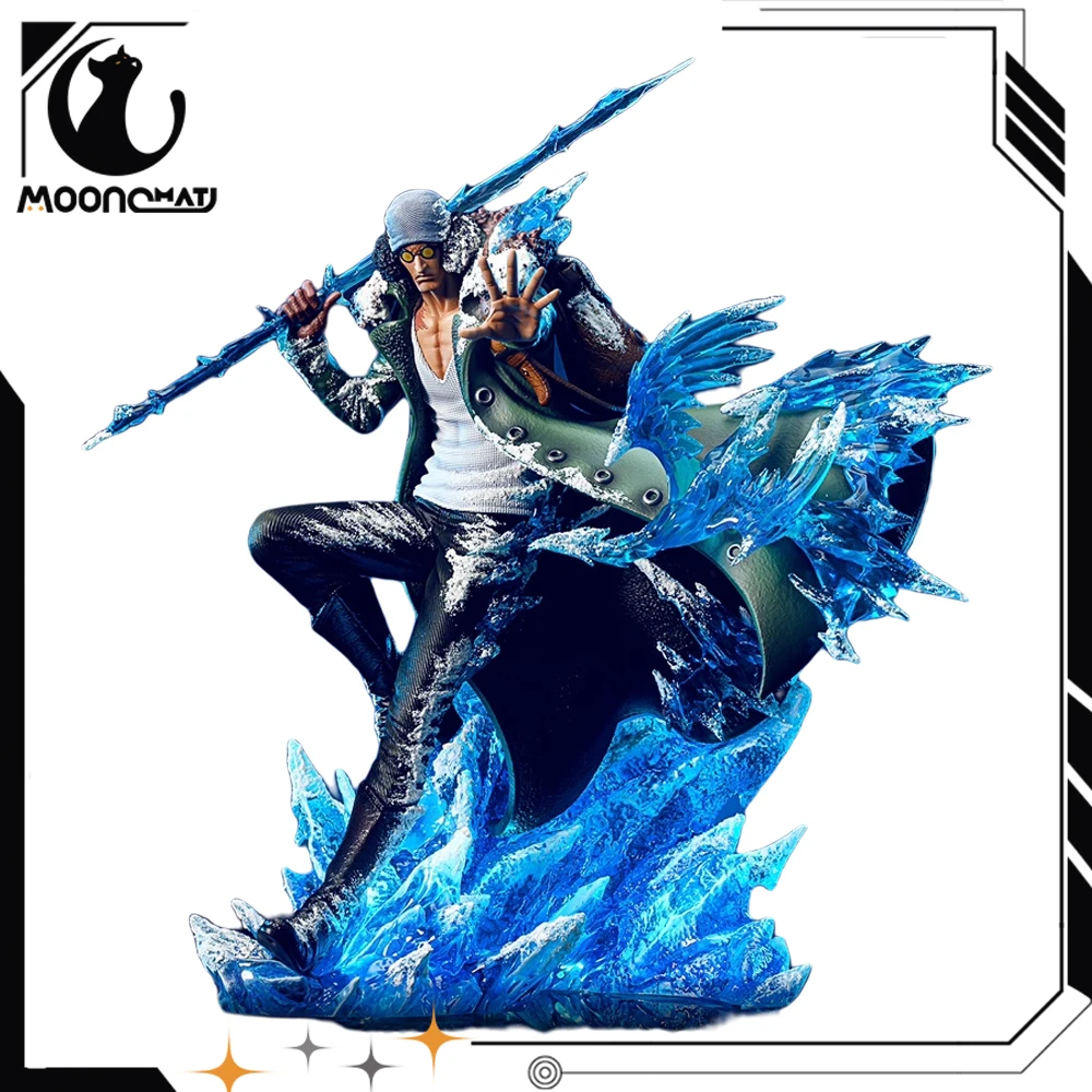 

Аниме-фигурка Aokiji Kuzan, 30 см, фигурка Aokiji с двумя головами/руками, модель GK, кукла, коллекционные игрушки
