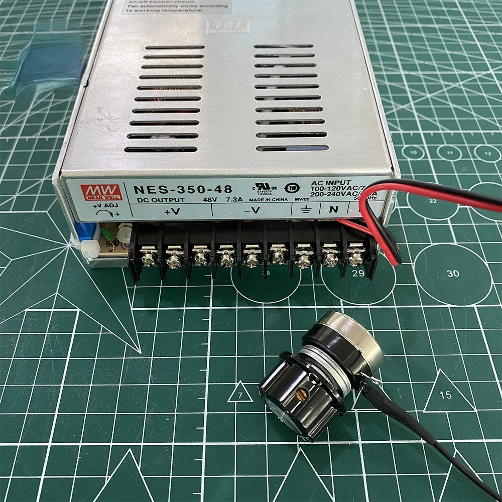 7.3A DIM 350W MEAN WELL NES-350-48 For UV LED Module Dimming Power Drive Gel Curing Lamp AC 110V-240V OUTPUT DC48V 7300ma aiyima tas5630 tpa3255 dc48v 7 3a 350w amplifier supply power switching power adapter for digital sound amplificador