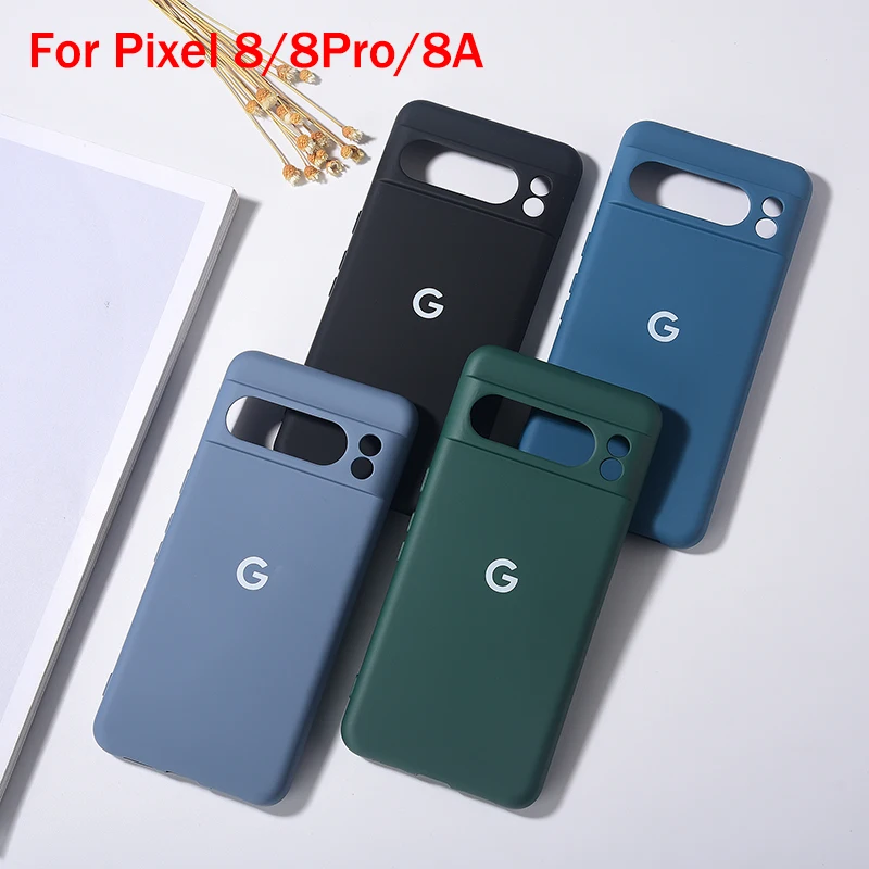 Premium Liquid Silicone TPU Soft Rubber Phone Case - Designed for Google Pixel Pro Series