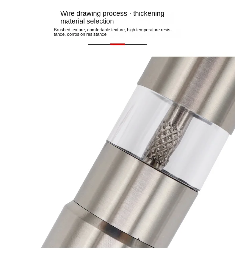 Electric pepper grinder, spice grinder, automatic pepper grinding bottle, kitchen artifact, small tool, popular item