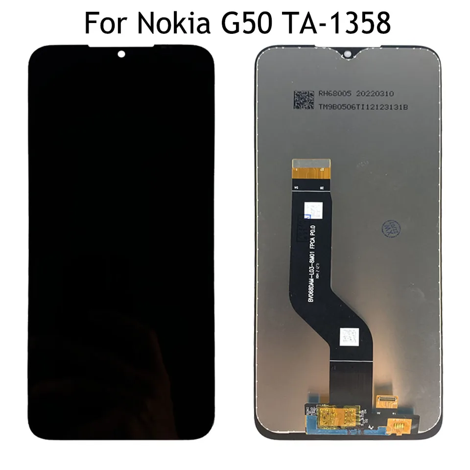 43210 - ECRAN LCD POUR NOKIA G22 NOIR - NOKIA - 70101326H001