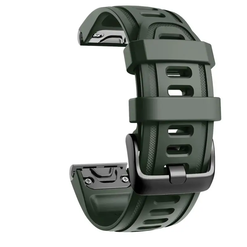 

HAODEE 20mm Smart Watch Band Straps For Garmin Fenix 6 6S Pro 5S 5 Plus Quick Release Silicone Bracelet Accessory Fenix 6S 5S