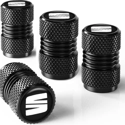 Premium Aluminum Alloy Car Tire Valve Caps - Auto Accessories (4pc)