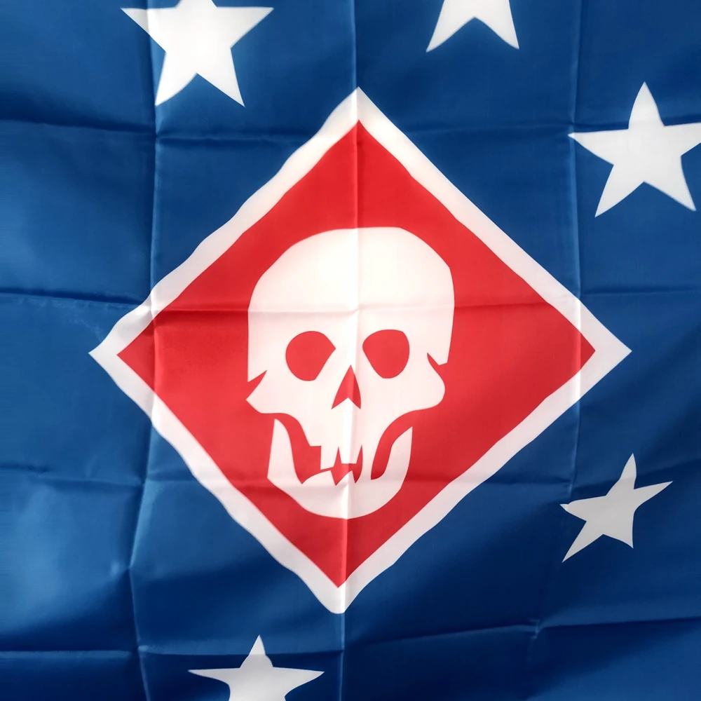 Raiders Polyester-Flagge, 90 x 150 cm, für drinnen und draußen, zum Aufhängen, Banner, wetterbeständiges thematisches Dekor – Detail 2