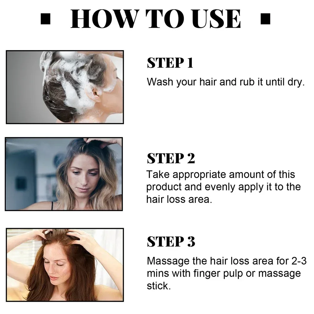 Ginger Hair Growth Sprays Products Fast Grows Nourish Damaged Hair Care Natural Anti Loss Serum Prevent Baldness Treatment