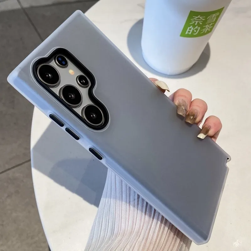Dual-Layer Shockproof Jelly Phone Case