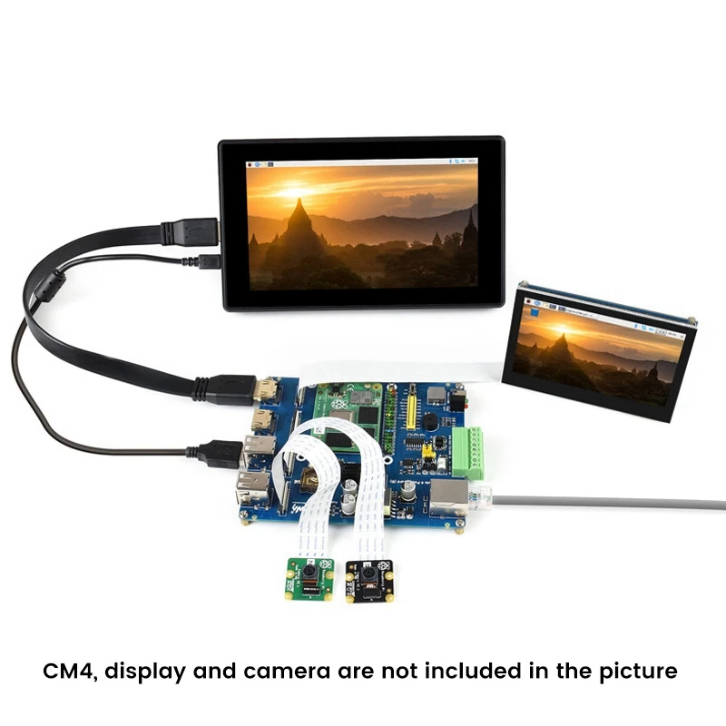   CM4 Poe Ȯ , Poe/Rs485/Rs232 Rpi ǻƮ  4 Lite/Emmc