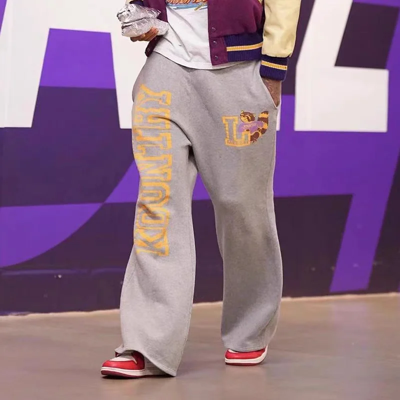 

Kapital 2023ss High-Quality Stylish Cotton Lettered Casual Sports Pants