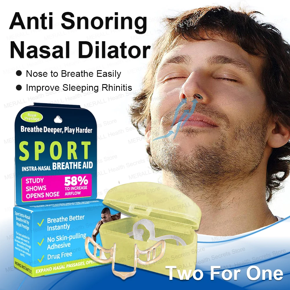 Silicone Nose Dilator Anti Snoring Device