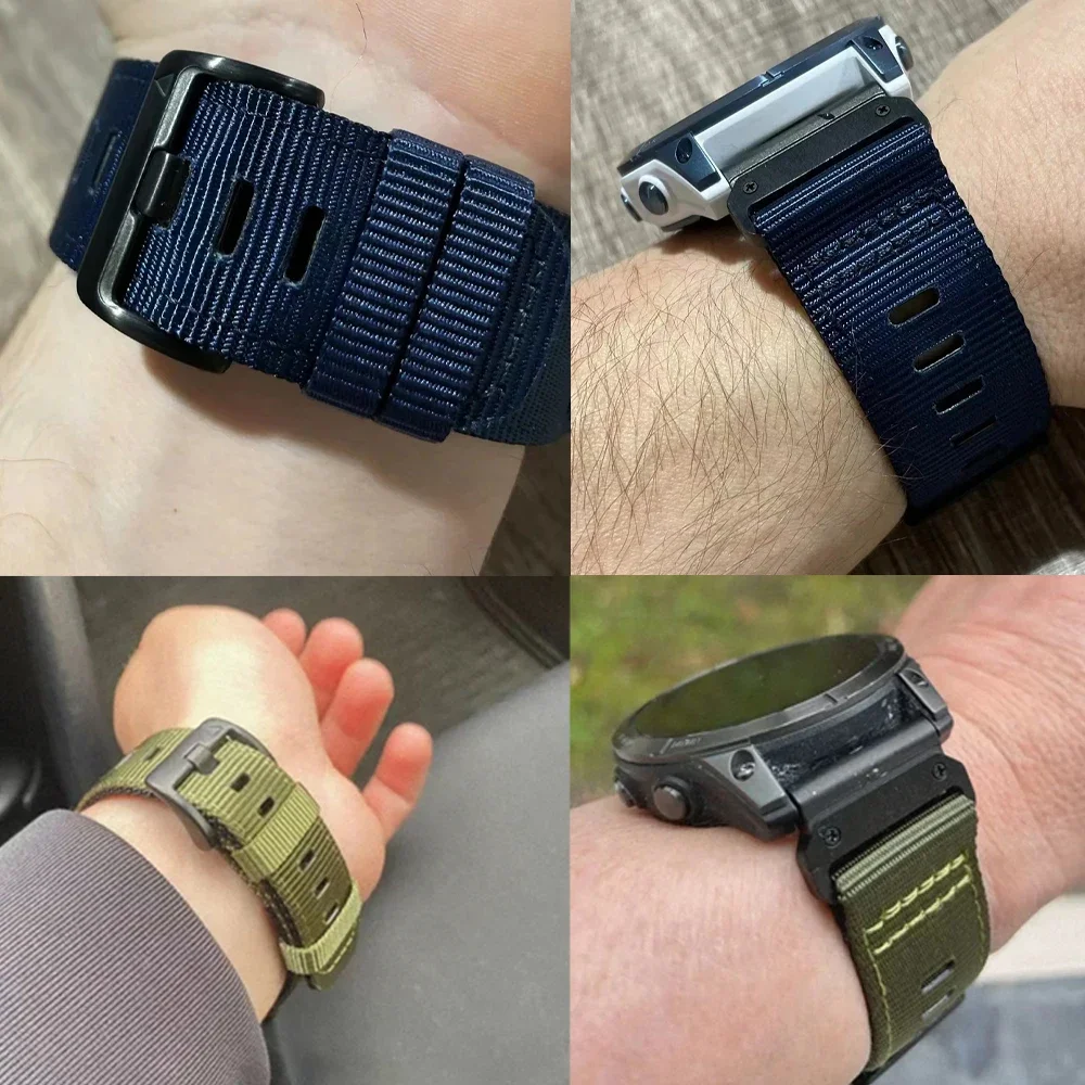 QuickFit Nylon Watch Strap – Durable and Versatile Replacement Band