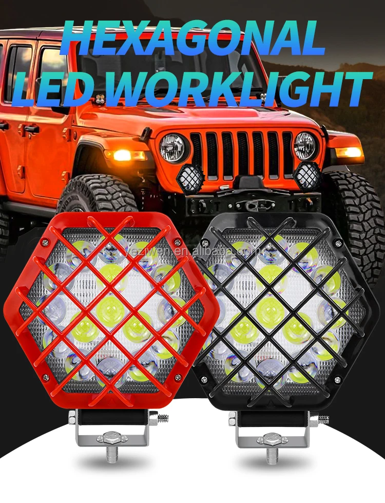 Auto Work Light 150W Led Light Round Square LED Offroad LED Bar 5.5 Inch Spot Fl