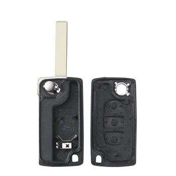 Chiave telecomando per Peugeot 407 407 307 308 607 SW per Citroen C2 C3 C4 C5 3BTN VA2/HCA 433Mhz ID46 CE0523 Ce0536 - KEYYOU per Peugeot 407 407 307 308 607 SW per Citroen C2 C3 C4 C5